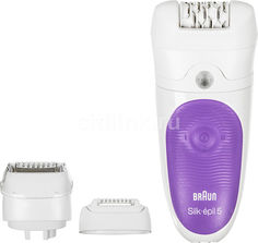Эпилятор BRAUN Silk-epil 5 5-541 Wet &amp; Dry белый [81482857]