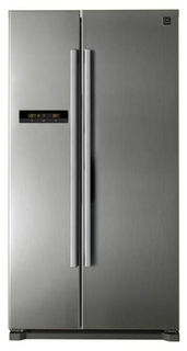 Холодильник DAEWOO FRN-X22B5CSI, двухкамерный, серебристый