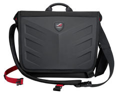 Сумка для ноутбука ASUS Rog Rancer Messenger 15.6&quot; полиэстер черный [90xb0310-bbp000]