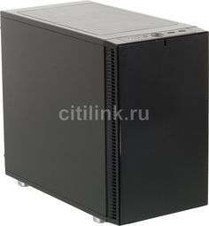 Корпус ITX FRACTAL DESIGN Define Nano S, Midi-Tower, без БП, черный