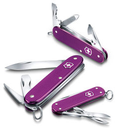 Складной нож VICTORINOX Pioneer Alox LE16, 8 функций, 93мм, фиолетовый [0.8201.l16]
