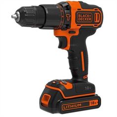 Ударная дрель-шуруповерт BLACK &amp; DECKER BDCHD18KB-XK, с двумя аккумуляторами