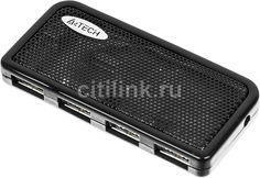 Хаб (разветвитель) A4 HUB-64, черный