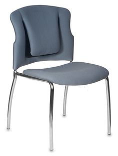 Стул БЮРОКРАТ KP-H320SXN, на ножках, ткань, серый [kp-h320sxn/grey]