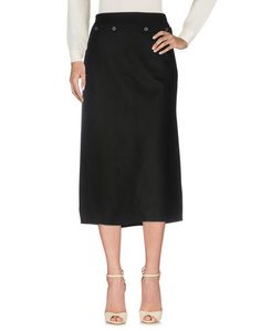 Юбка длиной 3/4 Jil Sander Navy