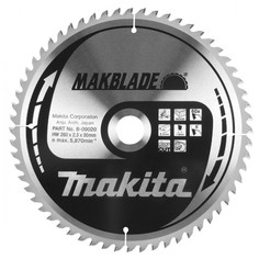 Диск Makita Standard B-29240 пильный по дереву, 260x2.3x30mm, 60 зубьев