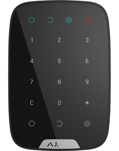 Беспроводная сенсорная клавиатура Ajax KeyPad Black