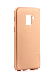 Аксессуар Чехол Samsung Galaxy A8 2018 X-Level Guardian Gold 2828-031