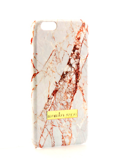 Аксессуар Чехол Mamba Case White-Gold Marble для APPLE iPhone 6 / 6S