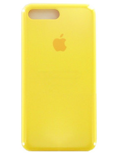 Аксессуар Чехол Krutoff для APPLE iPhone 7 / 8 Plus Silicone Case Yellow 10781