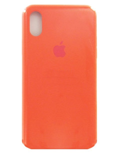 Аксессуар Чехол Krutoff для APPLE iPhone X Silicone Case Orange 10800