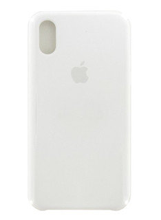 Аксессуар Чехол Krutoff для APPLE iPhone X Silicone Case White 10799