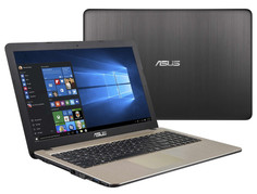 Ноутбук ASUS VivoBook X540YA-XO534T 90NB0CN1-M09280 (AMD E1-6010 1.35 GHz/2048Mb/500Gb/AMD Radeon R2/Wi-Fi/Bluetooth/Cam/15.6/1366x768/Windows 10)