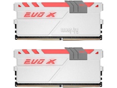 Модуль памяти GeIL EVO X DDR4 DIMM 2400MHz PC4-21300 CL16 - 32Gb KIT (2x16Gb) GEXG432GB2400C16DC