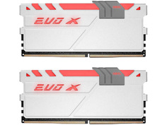 Модуль памяти GeIL EVO X DDR4 DIMM 3000MHz PC4-21300 CL16 - 8Gb (2x4Gb) GAEXW48GB3000C16ADC