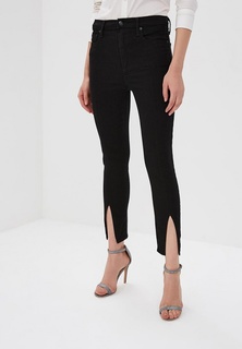 Джинсы Gap TR SKINNY SHR ANKLE BLACK FRT HEM SLIT