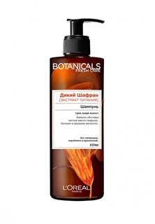 Шампунь LOreal Paris LOreal "Botanicals, Дикий Шафран", для сухих волос, питательный, без парабенов, силиконов и красителей, 400 мл