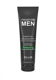 Шампунь Ollin Premier For Men Shampoo-Conditioner Restoring