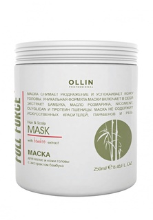 Маска для волос Ollin Full Force Hair & Scalp Purfying Mask