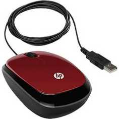 Мышь HP X1200 Wired Red (H6F01AA)