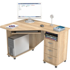 Стол компьютерный ВасКо КС 20-27 М1 - дуб сонома