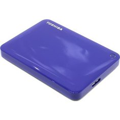 Внешний жесткий диск Toshiba 500Gb Canvio Connect II blue (HDTC805EL3AA)