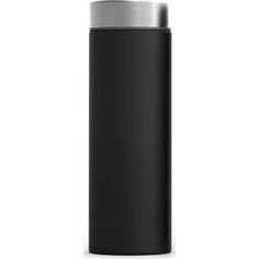 Термос  0.5 л Asobu Le baton travel bottle черный/стальной (LB17 silver)
