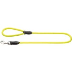 Поводок Hunter Leash Freestyle Neon 10/110 круглый нейлон желтый неон для собак