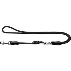 Поводок-перестежка Hunter Leash Freestyle 8/200 круглый нейлон черный для собак