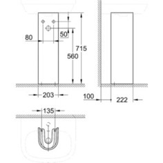 Пьедестал Grohe Euro Ceramic (39202000)