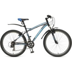 Велосипед Top Gear Energy колёса 26 серый/голубой ВН26381