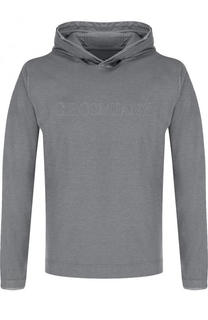 Хлопковый лонгслив с капюшоном C.P. Company