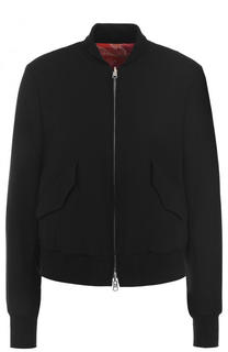Двусторонний шерстяной бомбер на молнии Yohji Yamamoto
