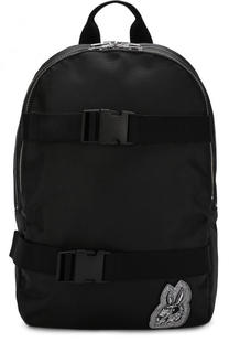 Текстильный рюкзак с двумя отделениями на молнии MCQ