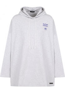 Хлопковое худи свободного кроя Balenciaga