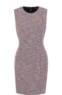 Приталенное буклированное мини-платье без рукавов Theory