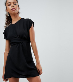 Платье с узлом New Look Petite - Черный