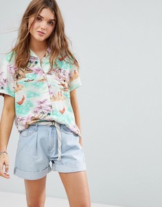 Рубашка бойфренда с гавайским принтом Levis - Мульти