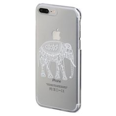 Чехол (клип-кейс) HAMA Hathi, для Apple iPhone 6 Plus/6s Plus/7 Plus, прозрачный [00181141]