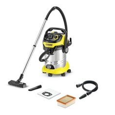 Пылесос KARCHER WD6 Premium, 1300Вт, желтый