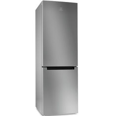 Холодильник INDESIT DFM 4180 S, двухкамерный, серебристый