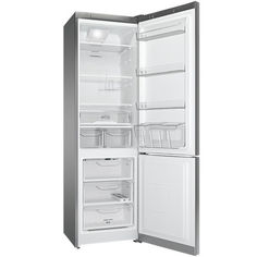 Холодильник INDESIT DF 5201 X RM, двухкамерный, нержавеющая сталь