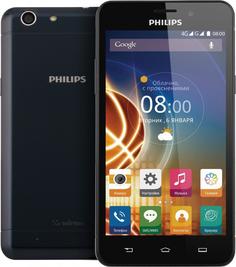 Мобильный телефон Philips Xenium V526 (темно-синий)