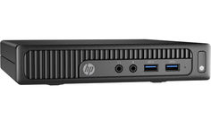 Настольный компьютер HP 260 G2 DM Z2K02ES / 2TP92ES (Intel i3-6100U 2.3 GHz/4096Mb/256Gb SSD/Wi-Fi/Bluetooth/DOS)