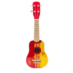 Детский музыкальный инструмент Hape Гитара Red Е0316