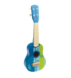Детский музыкальный инструмент Hape Гитара Blue Е0317