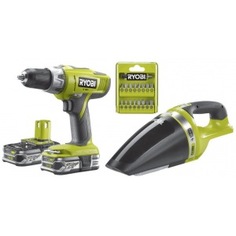 Набор инструмента ryobi llcdi18-225vt 5133003637