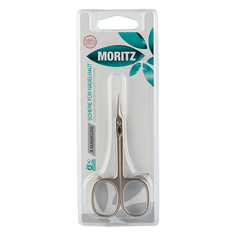 Ножницы для кутикулы `MORITZ` с ультратонкими изогнутыми лезвиями (углеродистая сталь)