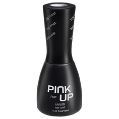 Верхнее покрытие UV/LED `PINK UP` PRO top coat 10 мл