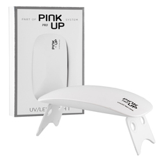 Лампа для полимеризации гель-лака UV/LED `PINK UP` PRO mini white